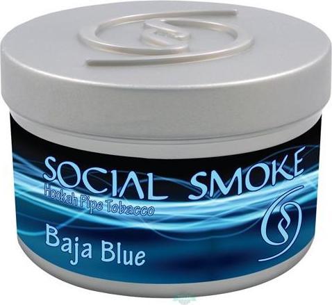 Immagine prodotto Social Smoke Blu Baja 100g (Grappolo d'uva, Lampone, Mirtillo, 100 g)