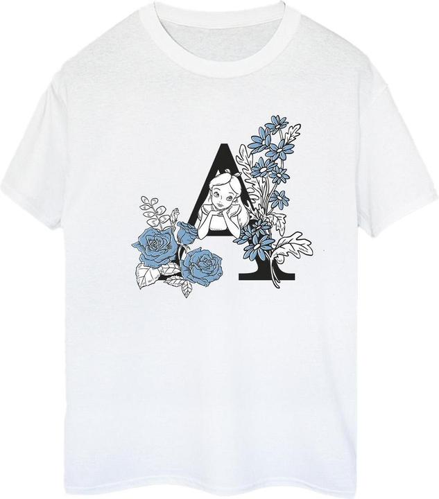 Image du produit Disney - T-shirt ALICE IN WONDERLAND LETTER A - Femme (M)