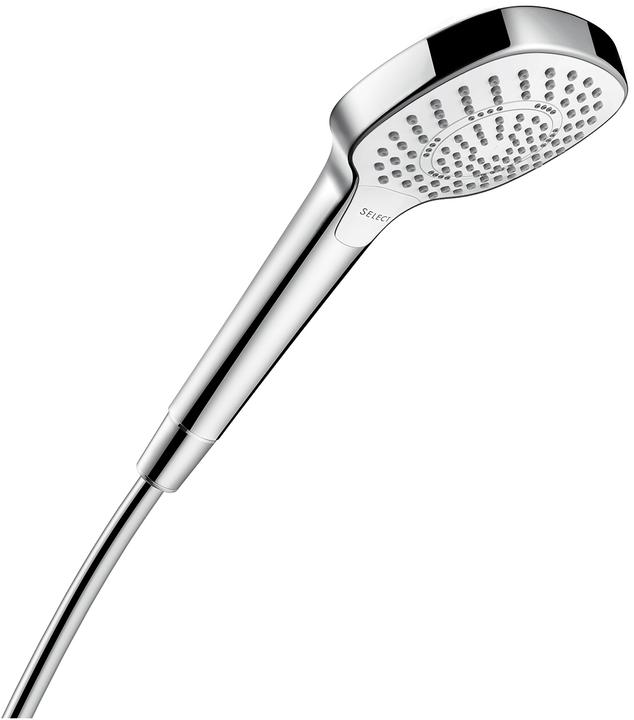 Productafbeelding hansgrohe Handdouche Croma Select E Multi 26810400 11x11 cm chroom/wit (3 Typen balken, 16 l/min)