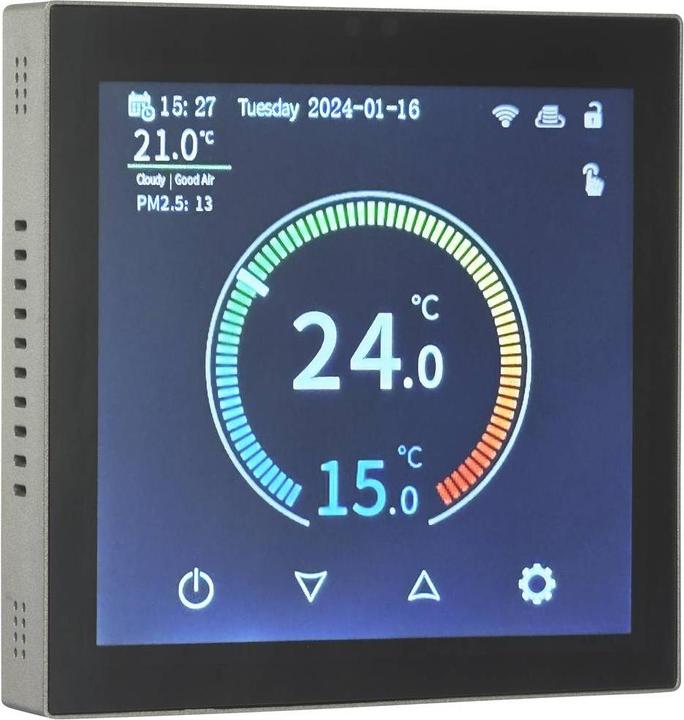 Produktbild Sygonix SY-6052180 Funk-Raumthermostat Unterputz Wochenprogramm 1St.