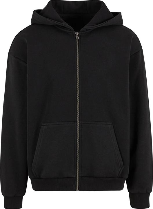 Produktbild Build Your Brand Hoodie mit durchgehendem Reissverschluss Schwere Qualität (5XL)