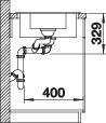 Actual product image Blanco Legra 6 S (Fitted sink, 100 cm, 50 cm)