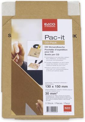 Immagine prodotto Elco Borsa di spedizione sicura CD/DVD (3 x)