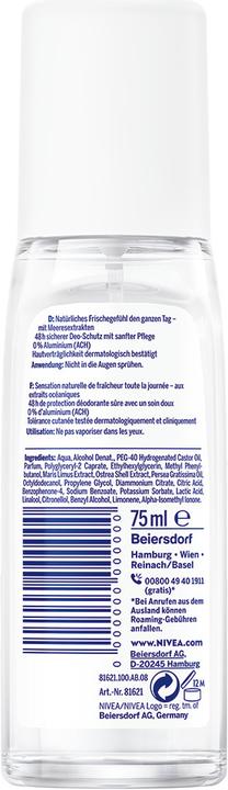 Produktbild NIVEA Fresh Natural Vapo (Spray, 75 ml)