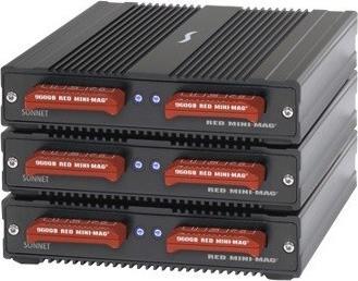 Actual product image Sonnet SF3 Series - Red MINI-MAG Edition - Memory Case (USB 3.1)