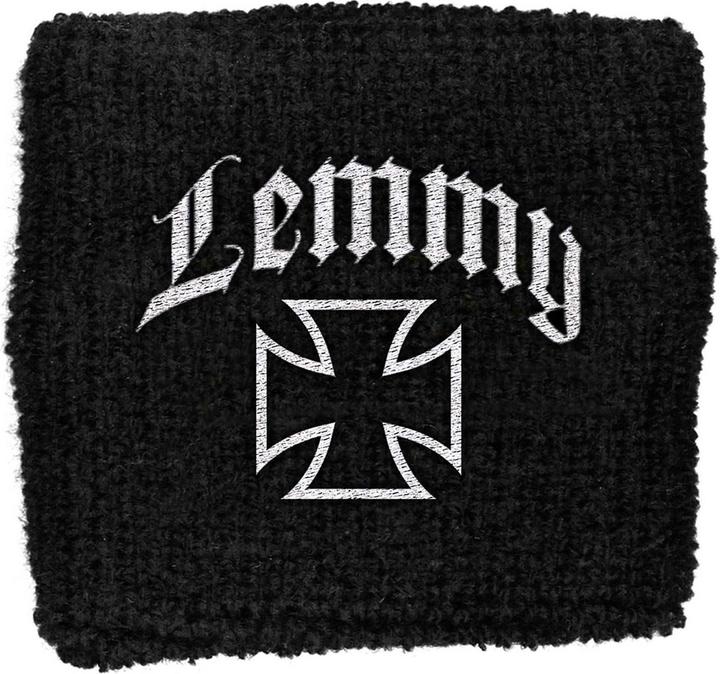 Produktbild Lemmy Iron Cross Stoffarmband (20% Elastan, 80% Baumwolle)