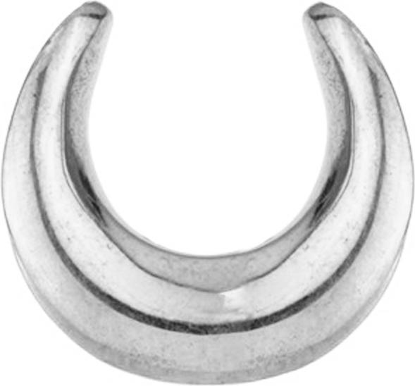 Actual product image Star Piercing Saddle silver (Brass)