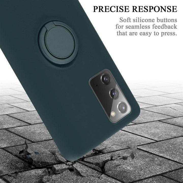 Image du produit Cadorabo TPU Liquid Ring Silicone Case Cover (Samsung Galaxy Note 20)