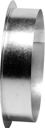 Actual product image Lindab Indløbsrør ILF 100 m/muffe-mål