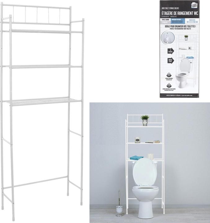Image du produit Je Cherche Une Idee Étagère WC (60 x 23 x 160 cm)