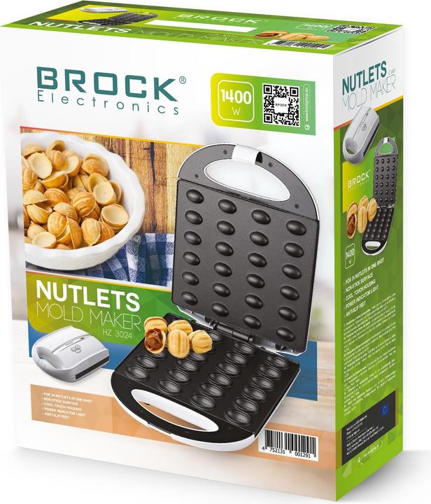Image du produit Brock Electronics Machine à sandwich HZ 3024 BROCK Nut maker