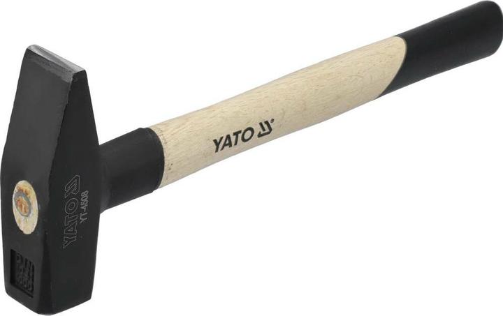 Actual product image Yato Metalworker's Hammer with Wooden Handle 400g 310mm (YT-4504) (400 g)