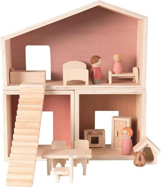 Produktbild Egmont Puppenhaus komplett aus Holz