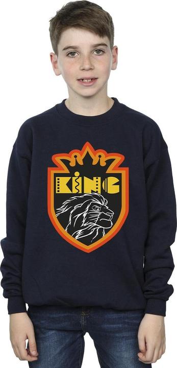Actual product image Disney Boys The Lion King Crest Sweatshirt (140, 146)
