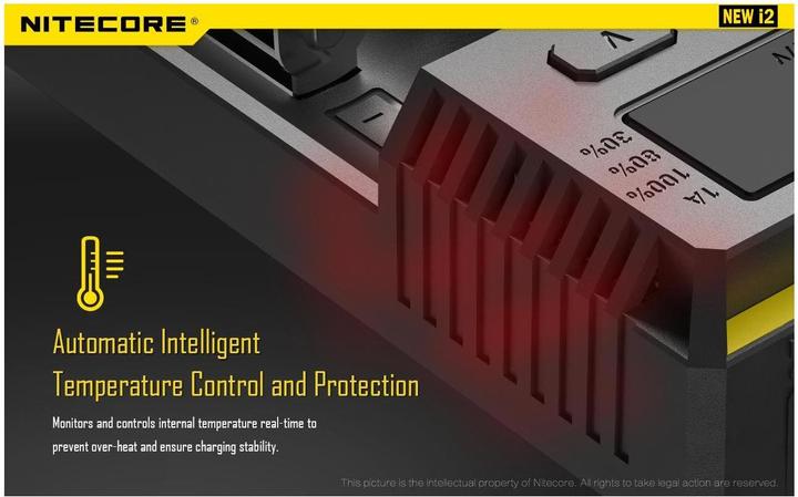 Actual product image Nitecore New i2 (1 pcs., 18650, Chargers without battery)