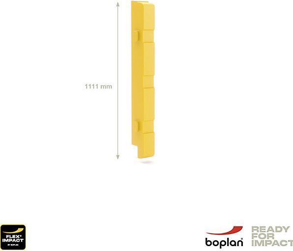 Immagine prodotto Boplan Estensione per protezione per colonne, altezza 1100 mm, giallo, per dimensioni