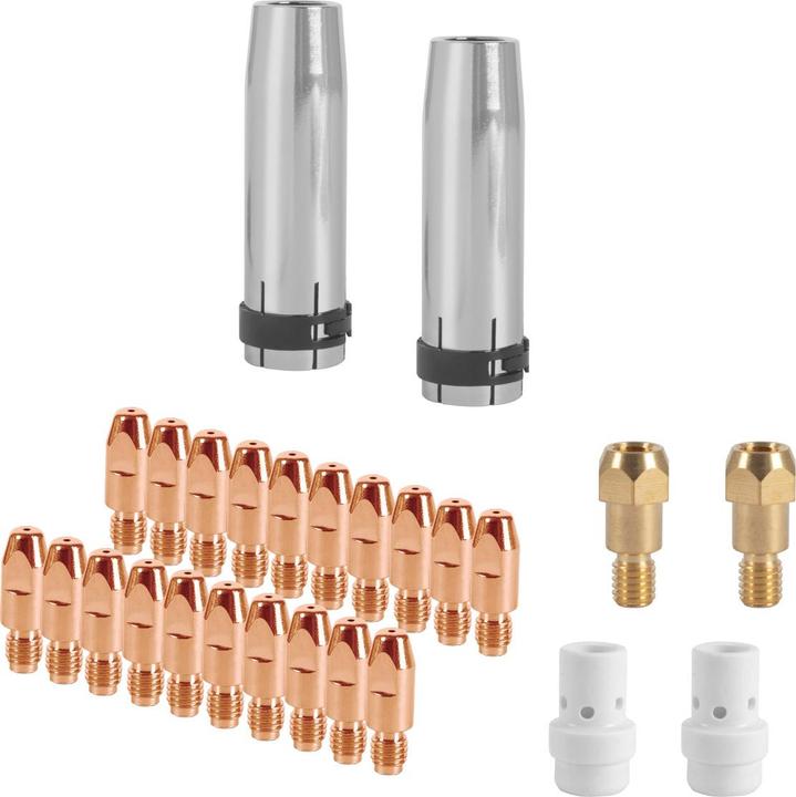 Image du produit Stahlwerk MIG MAG pièces d'usure 26 pcs AK36 MB36 accessoires torche de soudage