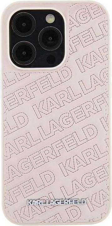 Produktbild Karl Lagerfeld KLHCP15MPQKPMP iPhone 15 Plus 6.7" różowy/pink hardcase Quilted K Pattern (Apple iPhone 15 Plus)