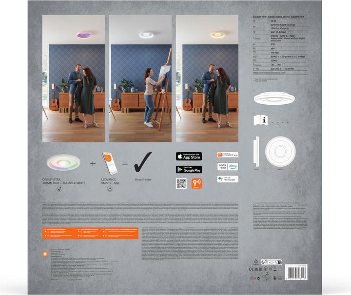 Actual product image Ledvance Smart+ Orbis Ceiling (3350 lm)