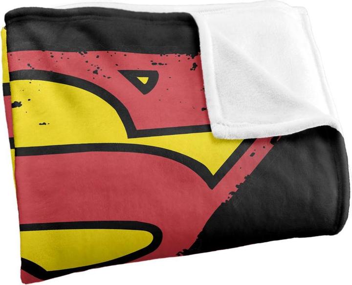 Produktbild Superman Decke Logo
