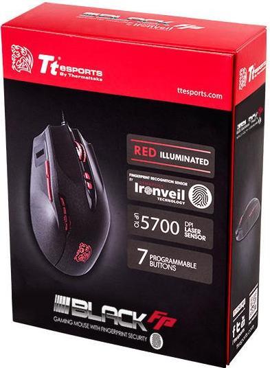 Image du produit Thermaltake TteSPORTS Mouse BLACK FP (Filaire)