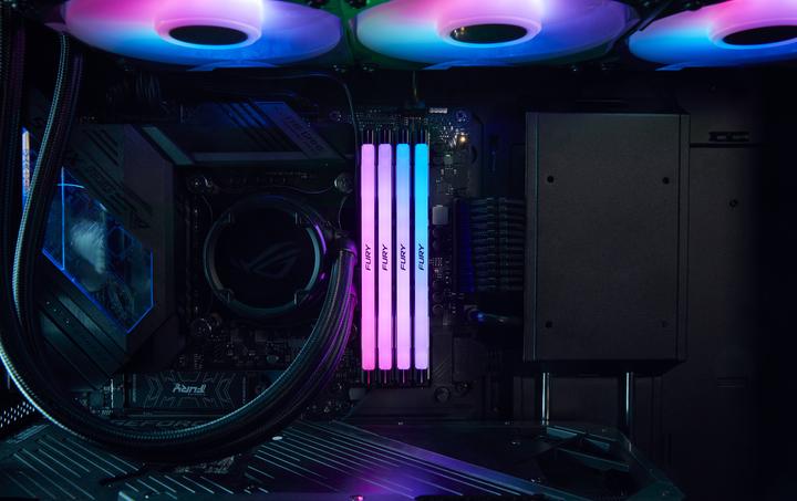 Produktbild Kingston FURY Renegade RGB (2 x 32GB, 6400 MHz, DDR5-RAM, DIMM)