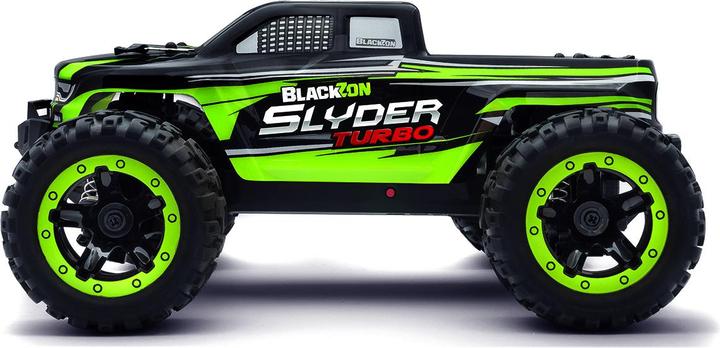 Produktbild Blackzon - Slyder MT Turbo 1/16 4WD 2S Brushless - Green (540208) (RTR Ready-to-Run)