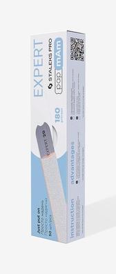 Produktbild Staleks File White Disposable Pads for Straight Nail File Expert 22 100/150/180/240 Grit - Pack of 50