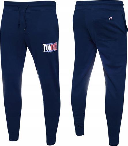 Produktbild Tommy Hilfiger Tommy Jeans Herren TJM Slim Essential Graphic Pant Hose, Twilight Navy, XL (XL)