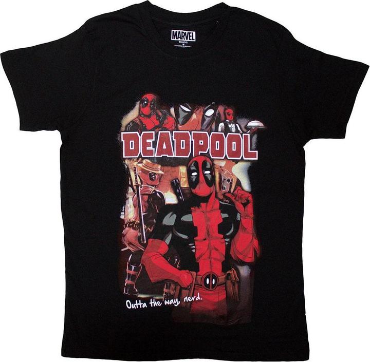 Produktbild Deadpool Outta The Way Nerd TShirt (M)