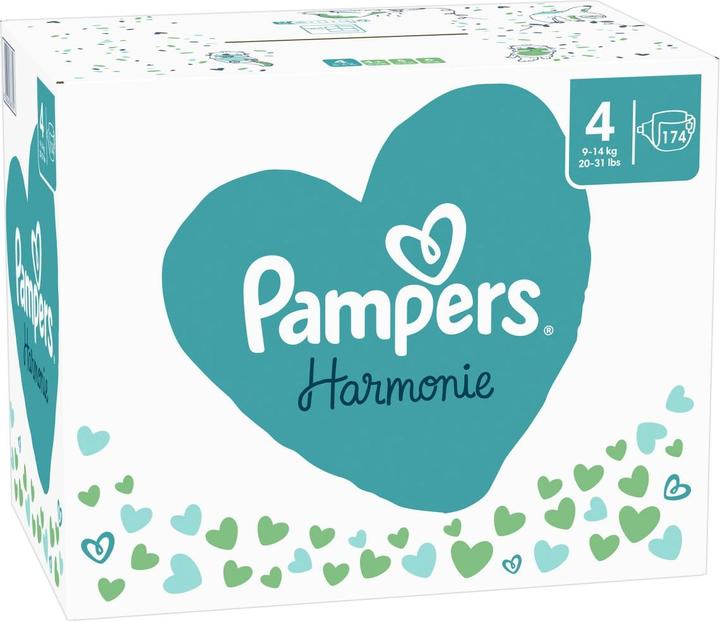Produktbild Pampers Harmonie (Gr. 4, Monatsbox, 174 Stück)