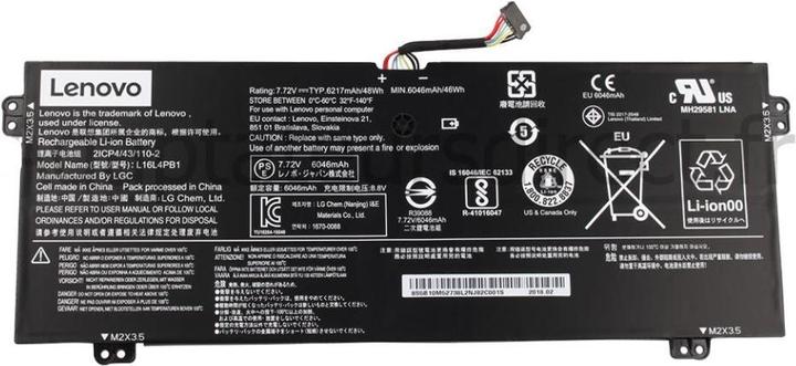 Produktbild Lenovo 5B10Q38238 (4 Zellen, 6080 mAh)