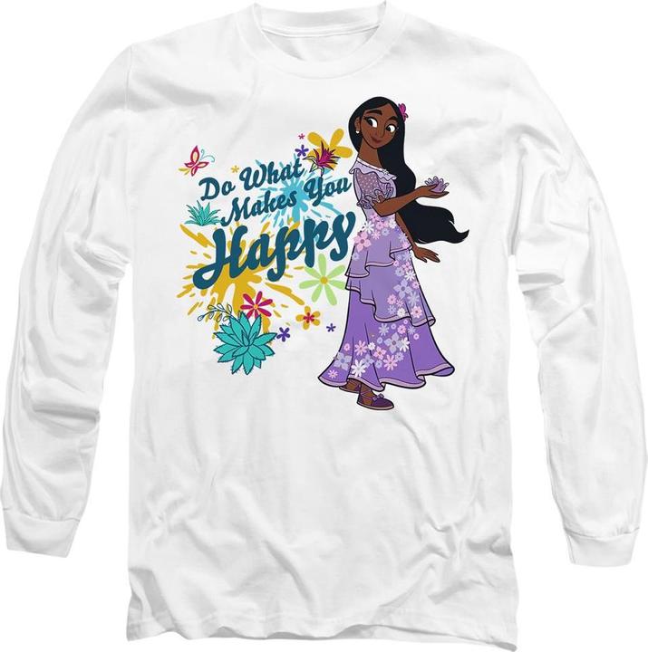 Actual product image Universal Textiles Unisex Adult Do What Makes You Happy Isabela T-Shirt (M)