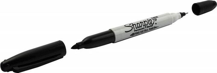 Actual product image Sharpie twin tip (Black, 1 mm, 1 x)