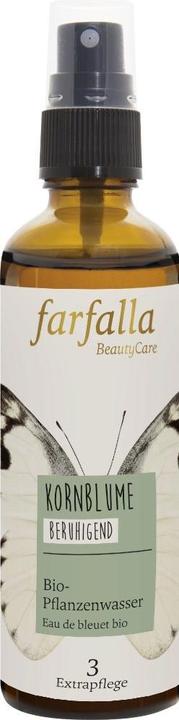 Farfalla Bio-Pflanzenwasser Kornblume beruhigend (75 ml)
