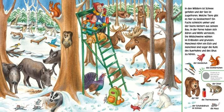 Actual product image Hör mal (Soundbuch): Wimmelbuch: Weihnachten (Marion Elitez, German)