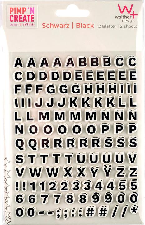 Immagine prodotto Walther Design Etichette decorative Pimp 'N Create Lettera