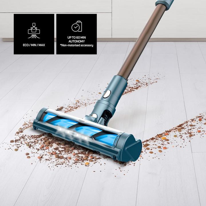 Image du produit Taurus HOMELAND DIGITAL ANIMAL FLEX Aspirateur à main Noir Bleu Or Sans sac