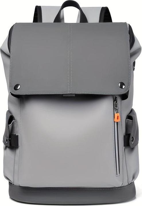 Image du produit Only-Bags.Store Sac en cuir PU pour hommes, sac à dos de voyage tendance de grande capacité, Cargo Casual Backpack