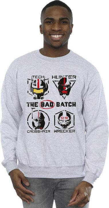 Actual product image Star Wars Mens Clone Force 99 Sweatshirt (4XL)