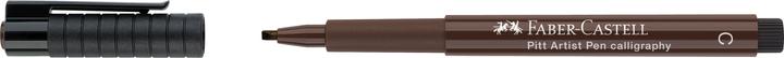 Immagine prodotto Faber-Castell Pennarello calligrafico Pitt Pen (Seppia scuro, 1 x)