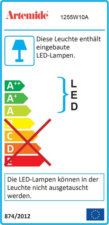 Energie-Label Artemide Pirce Mini LED Soffitto (3097 lm)