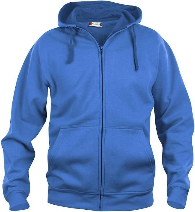 Clique Basic Hoodie mit durchgehendem Reissverschluss