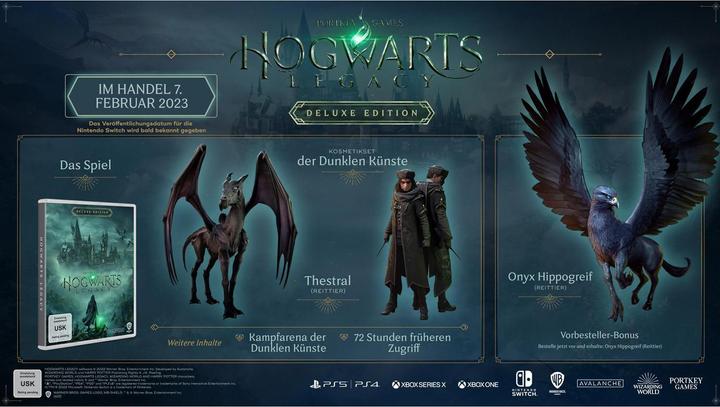 Image du produit WB Hogwarts Legacy Édition Deluxe (Switch, DE)