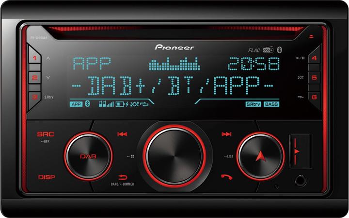 Pioneer FH-S820DAB (Voiture Android, MirrorLink)