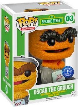 Image du produit Funko Pop TV Sesame Street Orange Oscar Edition Limitée