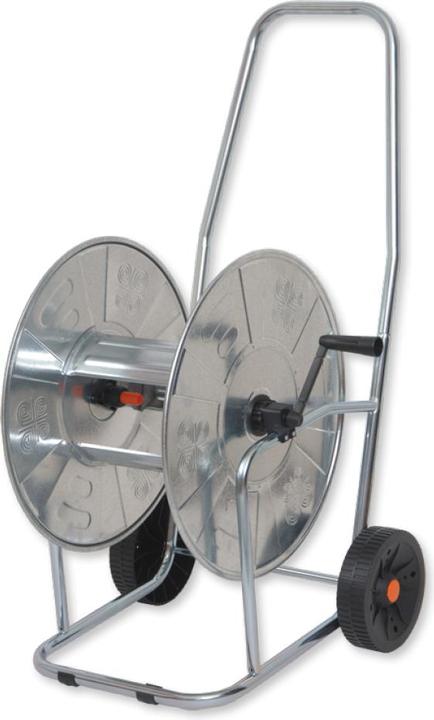 Bradas Schlauchwagen m. 4 Rädern 3/4 Zoll für 90 m, Gartenschlauchwagen Schlauchtrommel (90 m)