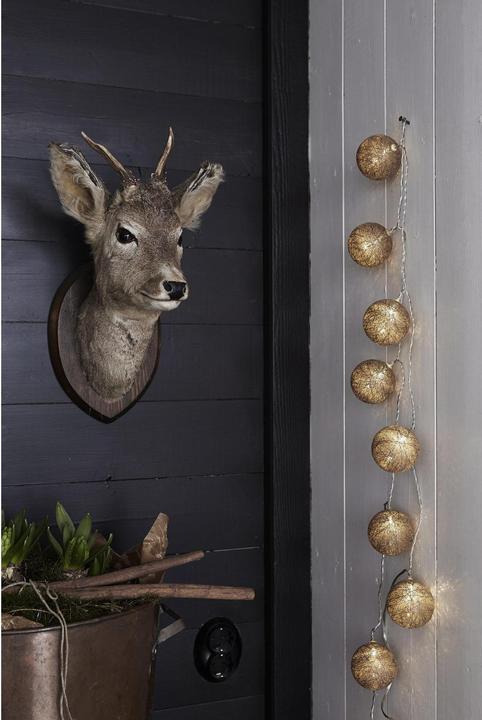 Produktbild Markslöjd Lichterkette TWIX 10 LEDs Natur Jute, Betriebsart (2.30 m)
