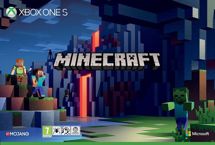 Actual product image Microsoft Xbox One S 1TB - Minecraft Special Edition