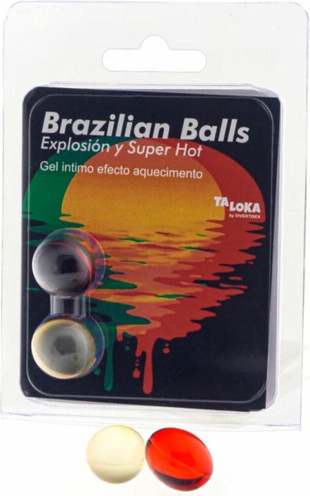 Produktbild Taloka 2 Brasilianische Kugeln Super Hot Effect Aufregendes Gel